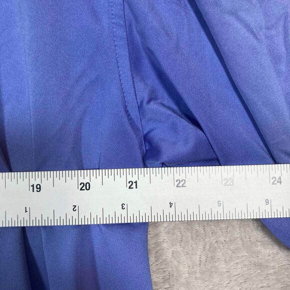 Peter Millar Summer Comfort Polo Shirt Mens XL Blue Golf UPF 50 Performance FLAW - Picture 5 of 6